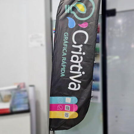 Wind Banner - Bandeira Personalizada 55x250cm