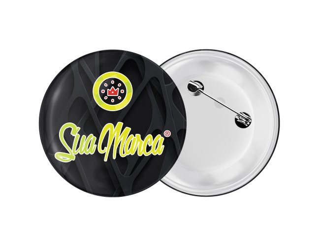 BOTTON AMERICANO personalizado, tamanho 3,5cm, redondo - Imagem 3