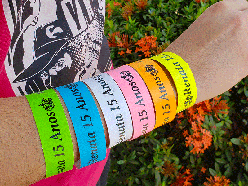 100 Pulseiras Identificação - Imagem 2